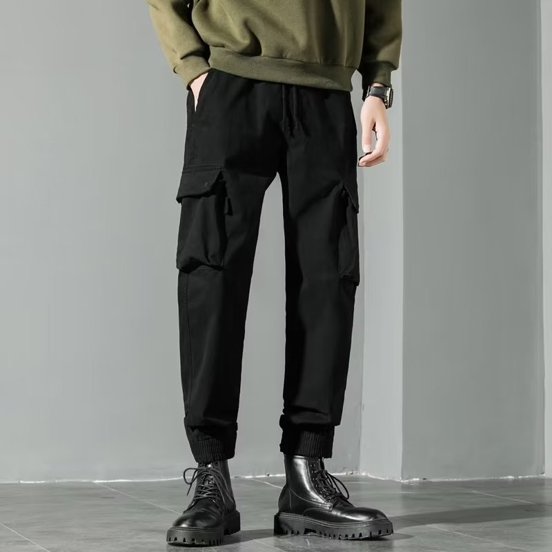 Herren Loose-Fit Gerade Jogginghosen mit Niedriger Taille I Ideal für Frühling und Herbst