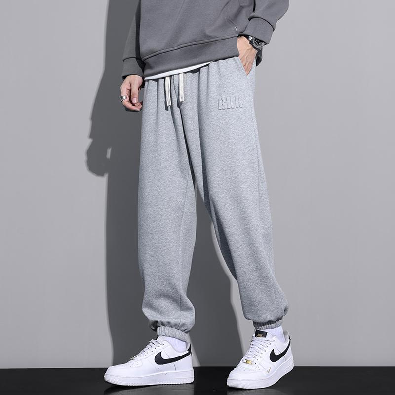 Herren Jogginghose in Großen Größen mit Knöchelband Ideal für Frühling und Herbst
