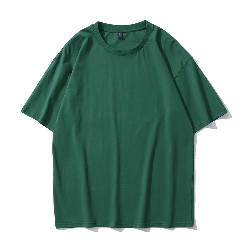 Schweres Kurzarm Baumwoll-T-Shirt Ideal für den Sommer