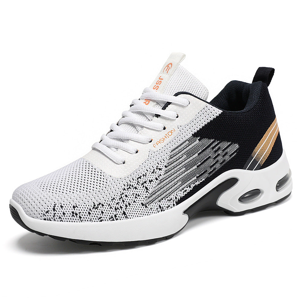 Atmungsaktive Air Cushion Sneakers mit Gewebtem Obermaterial | Ideal für Frühling & Herbst