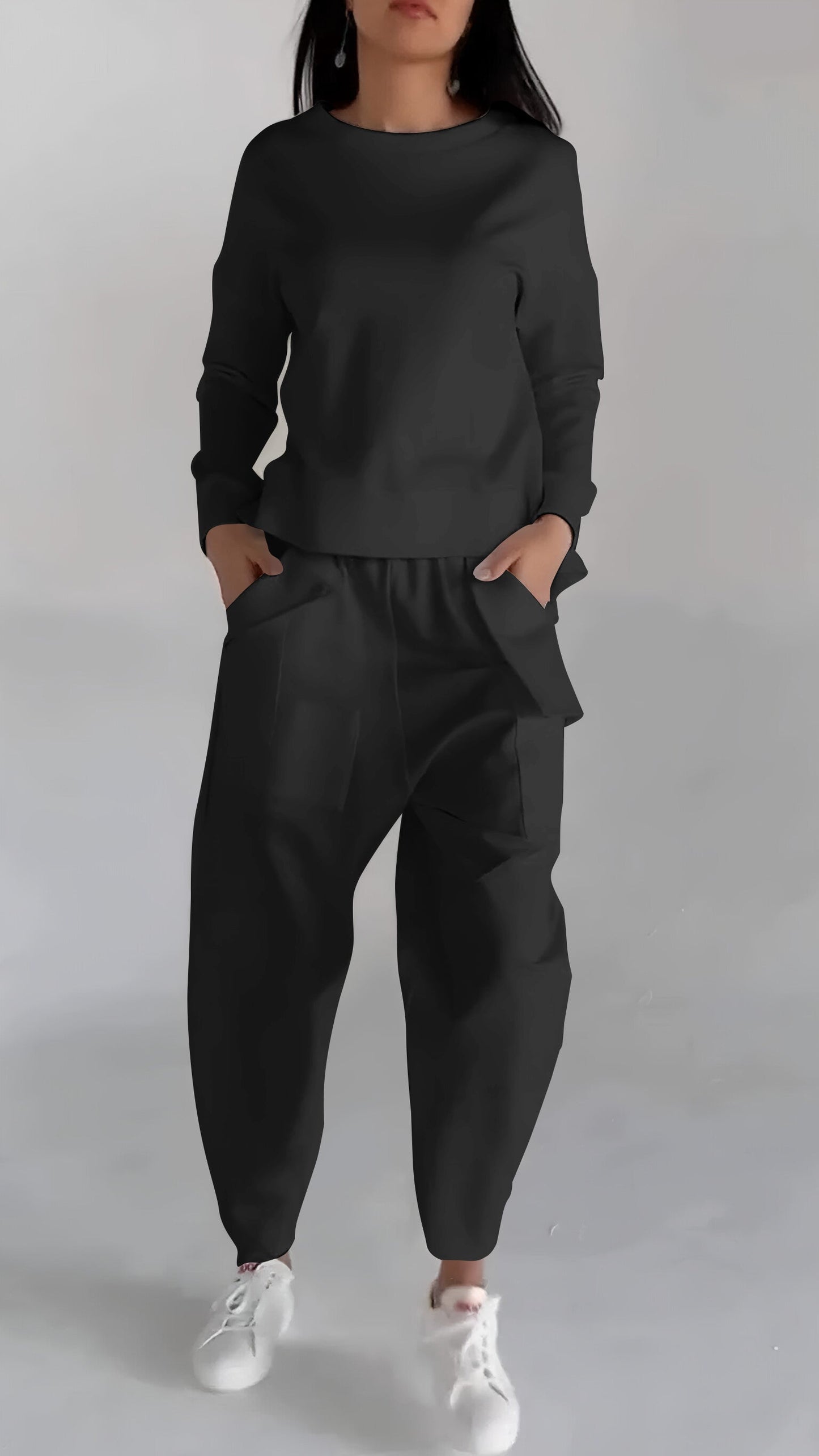 Bequemes Set aus Atmungsaktivem Stoff mit Vielseitigem Design