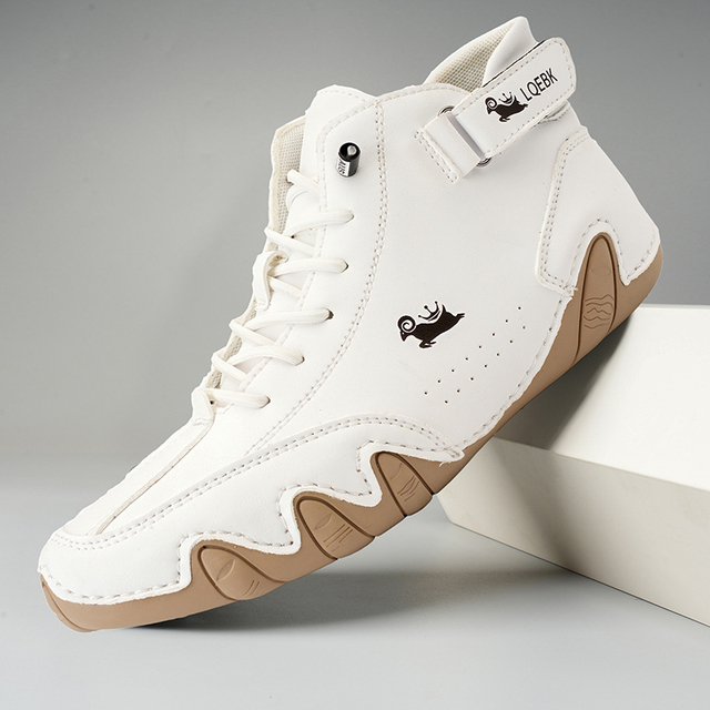 Rutschfeste Barfußschuhe mit Atmungsaktivem Leder Ideal für Frühling und Herbst