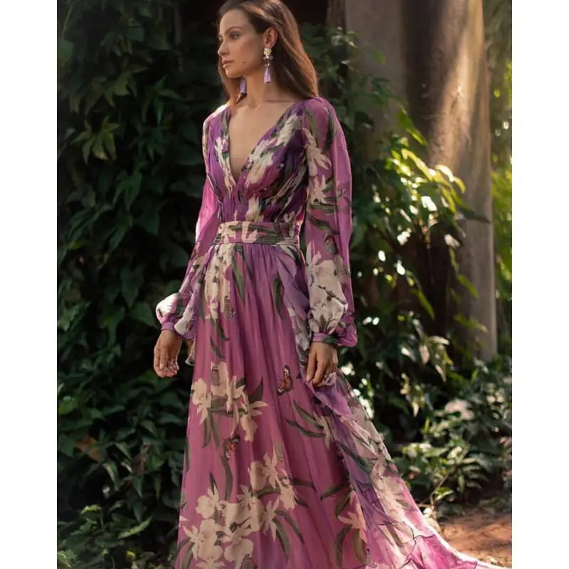 Elegantes Maxikleid für Damen I Ideal für Frühling und Sommer