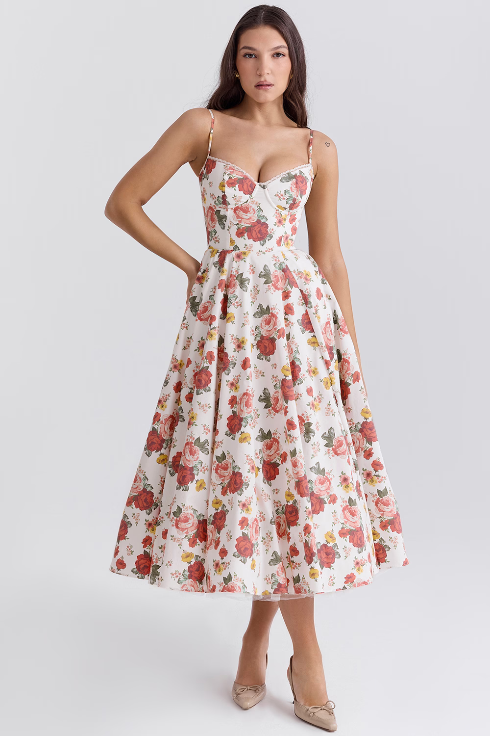 Elegantes Midikleid für Makellosen Sommerstil