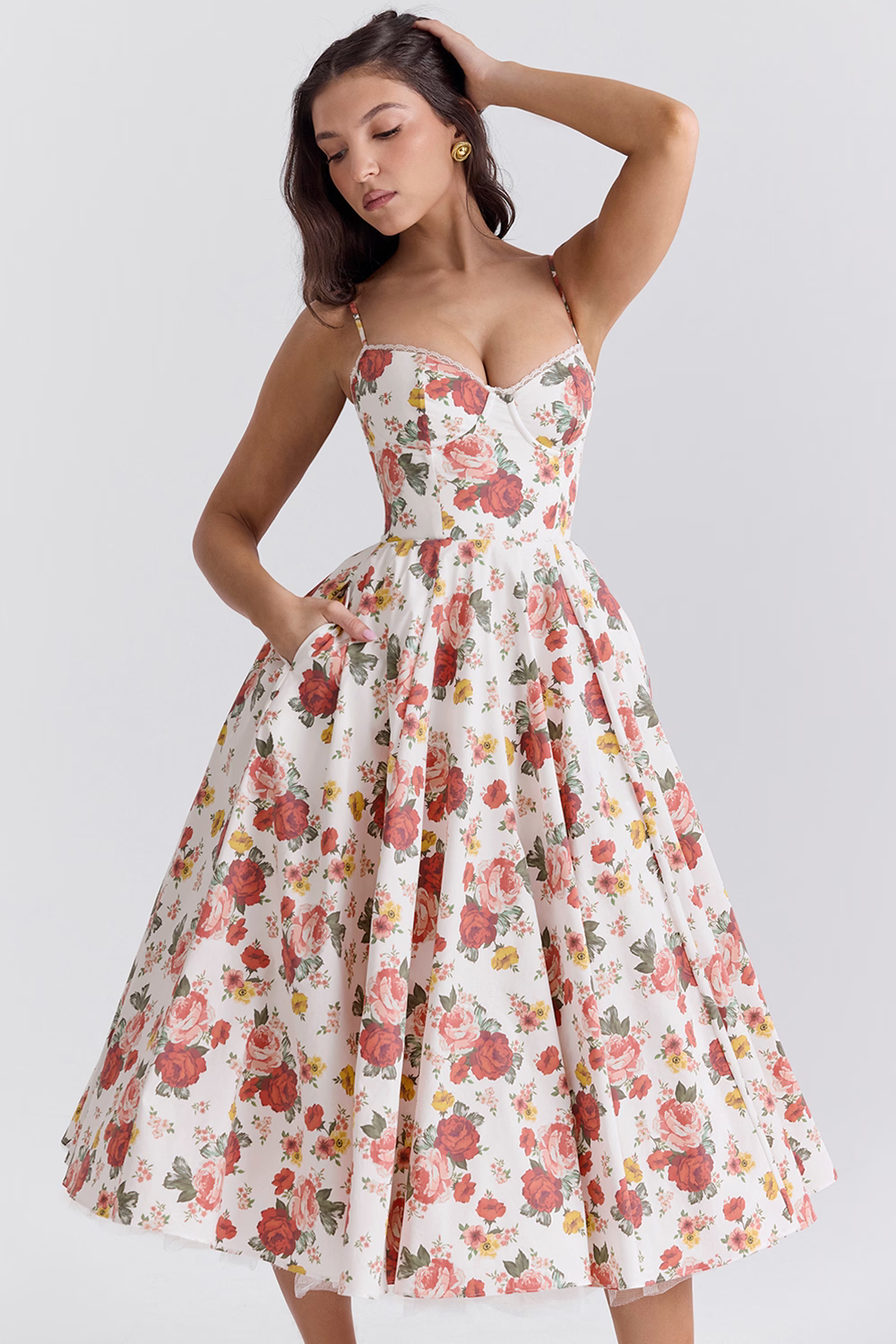 Elegantes Midikleid für Makellosen Sommerstil