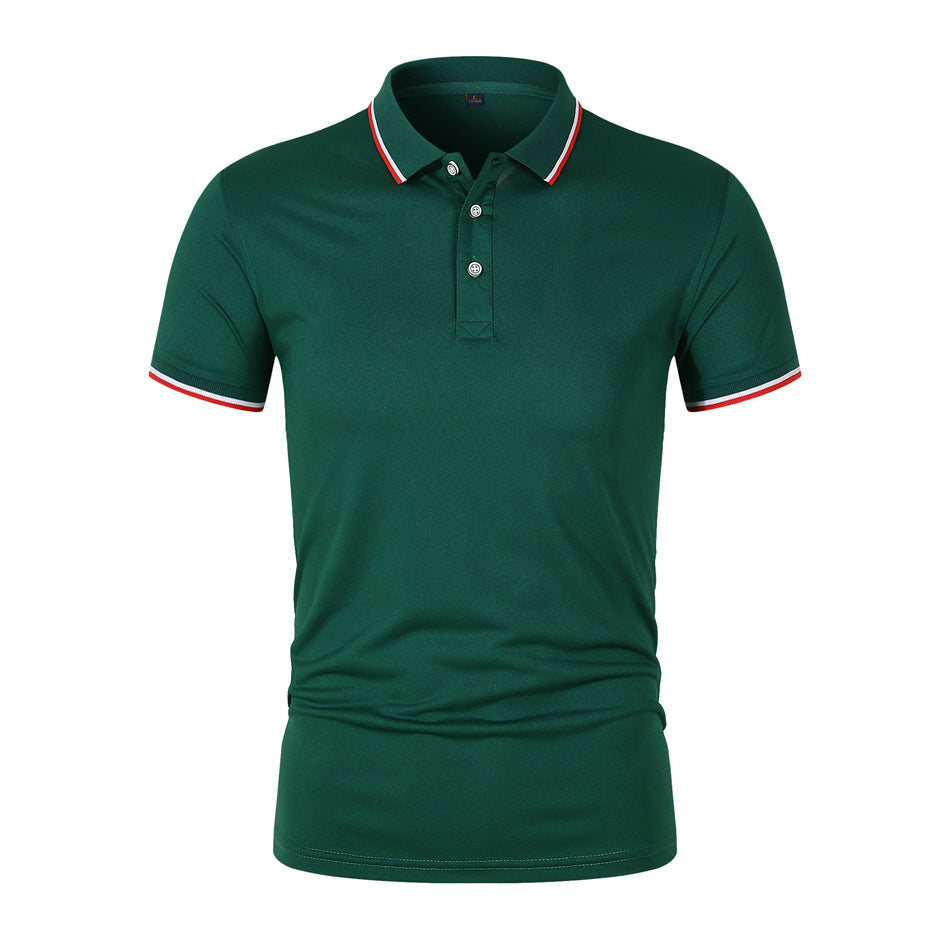 Herren Einfarbiges Kurzarm Top – Ideal für den Sommer
