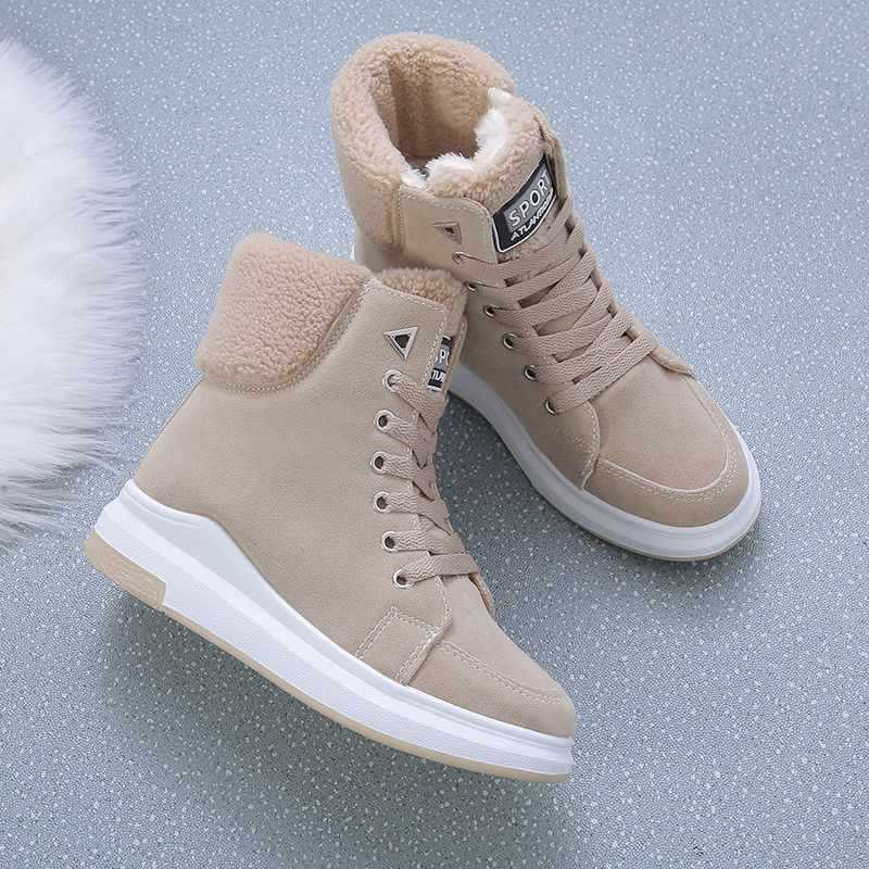 Stiefel mit Fleecefutter und Kreuzriemen | Ideal für den Winter