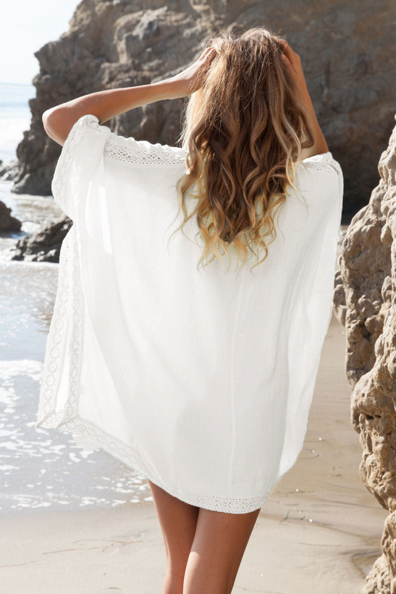 Leichtes Strandüberwurf Kleid Ideal für Sommer