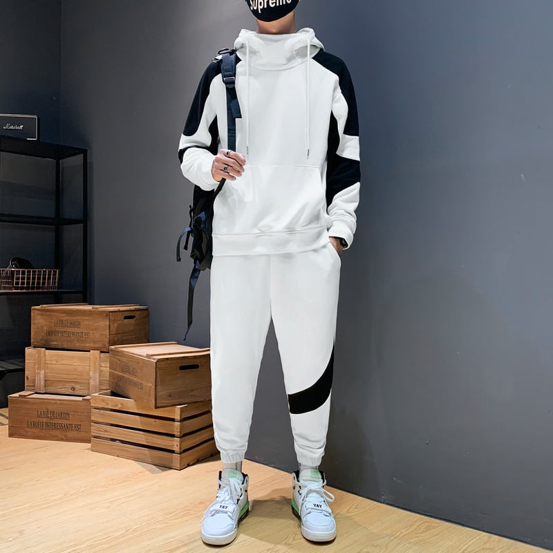 Herren Hoodie Pullover Zwei-Teile-Set | Ideal für den Herbst
