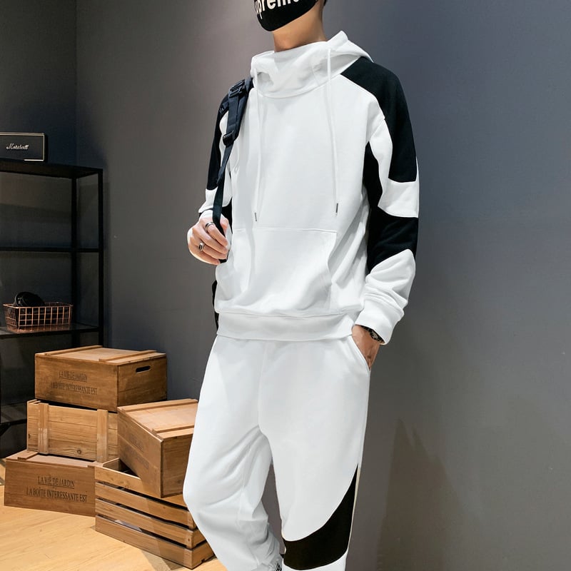 Herren Hoodie Pullover Zwei-Teile-Set | Ideal für den Herbst