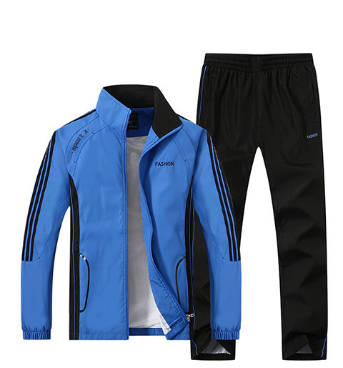 Langärmliges College-Stil Zwei-Teile Set | Ideal für Frühling und Herbst
