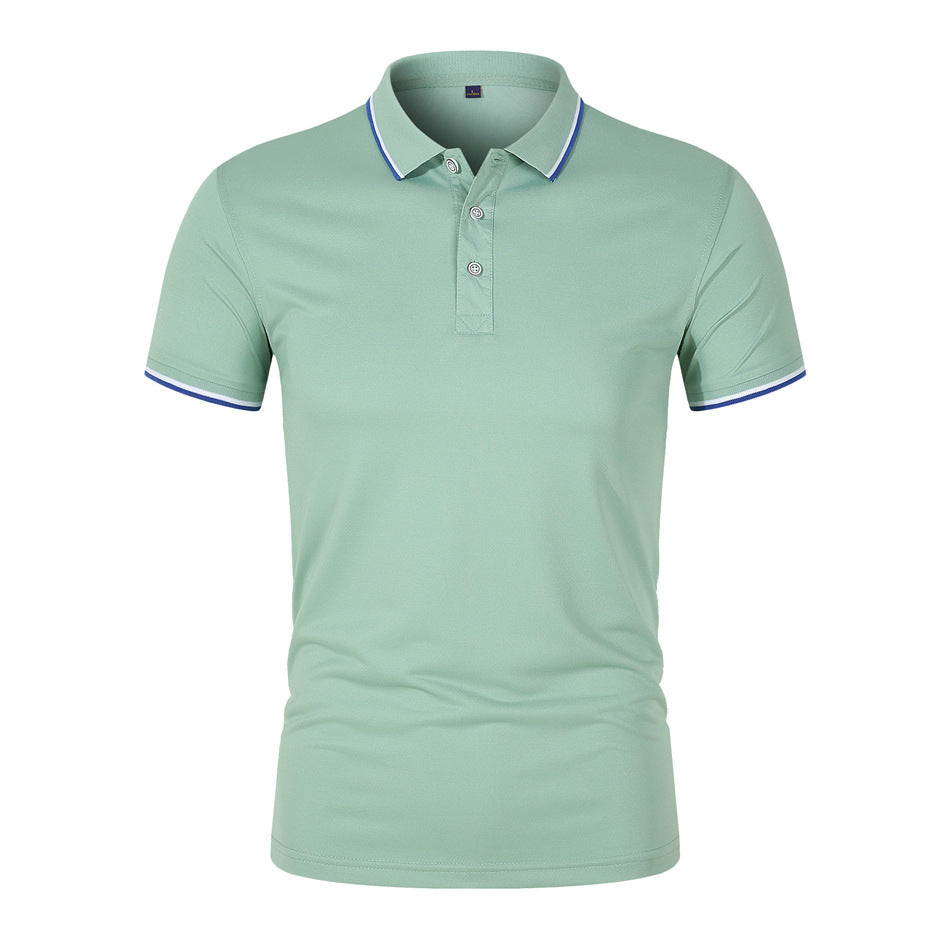 Herren Einfarbiges Kurzarm Top – Ideal für den Sommer
