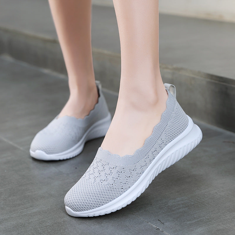 Niedrig geschnittene atmungsaktive Mesh-Laufschuhe | Ideal für den Frühling