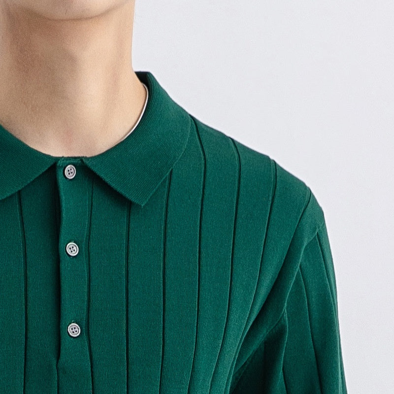 Atmungsaktiver Herren Strickpullover mit Kurzen Ärmeln | Ideal für den Sommer