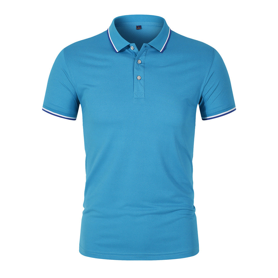 Herren Einfarbiges Kurzarm Top – Ideal für den Sommer