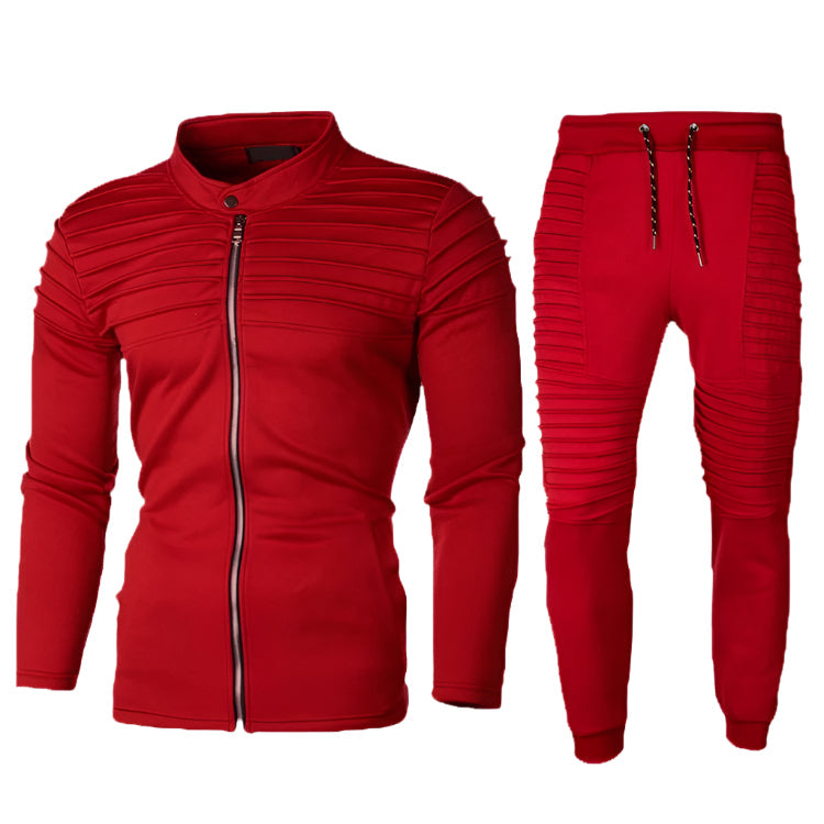 Trainings Fitness Set mit Reißverschluss | Ideal für Frühling Herbst Winter
