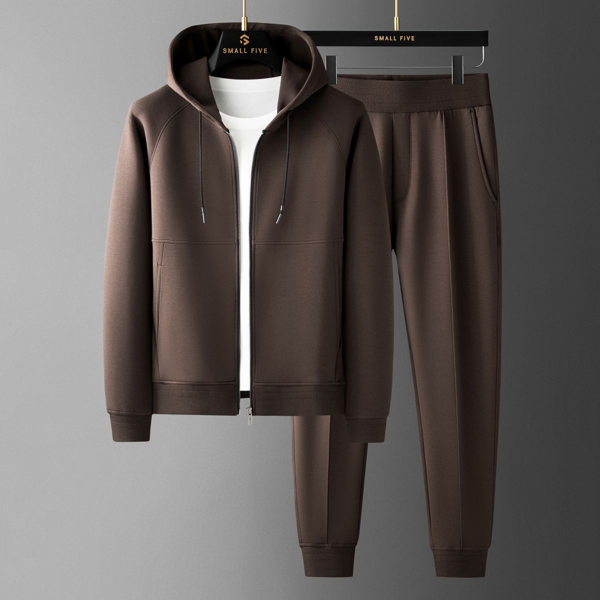 Leicht Luxuriöses High-End Cardigan Pullover Zweiteiliges Set Ideal für Herbst und Winter