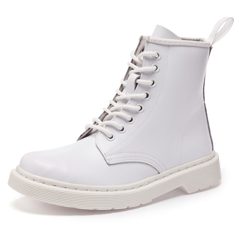 Leder Martin Stiefel mit Strapazierfähiger Sohle | Ideal für Herbst und Winter