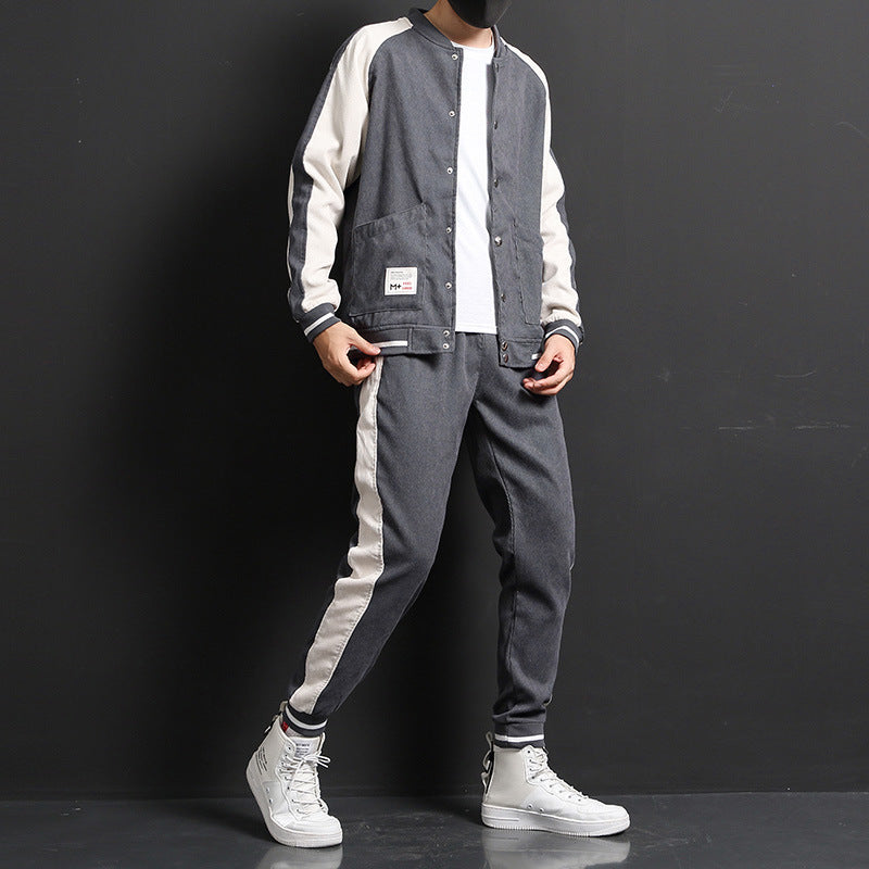 Zweiteiliges Herren Sportjacken Set | Ideal für alle Jahreszeiten
