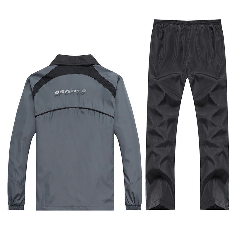 Herren Sportanzug Zweiteilig Ideal für Frühling und Herbst