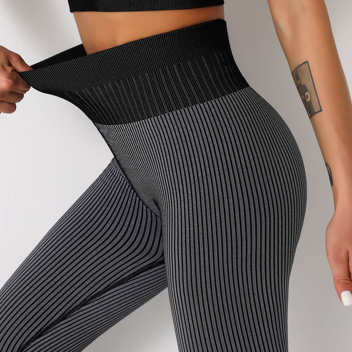 Nahtlose Leggings mit Hohem Bund für Workouts | Ideal für Alle Jahreszeiten