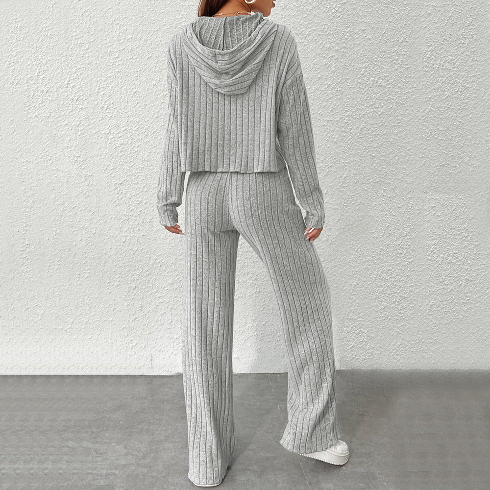 Zweiteiliges Polyester Set mit Kapuze | Ideal für Herbst und Winter