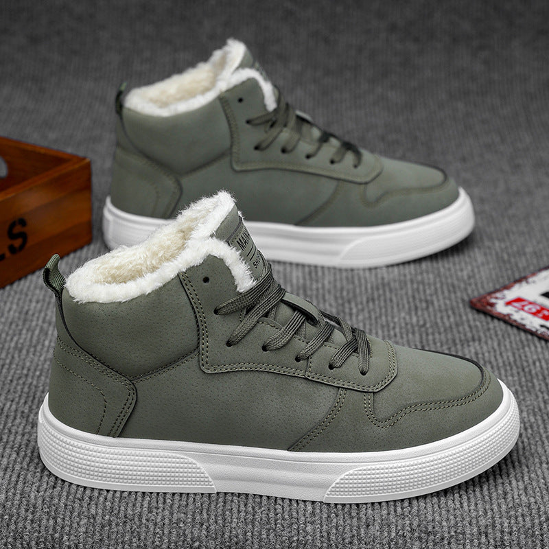 Herren High-Top Fleece-Lined Sportschuhe | Ideal für den Winter