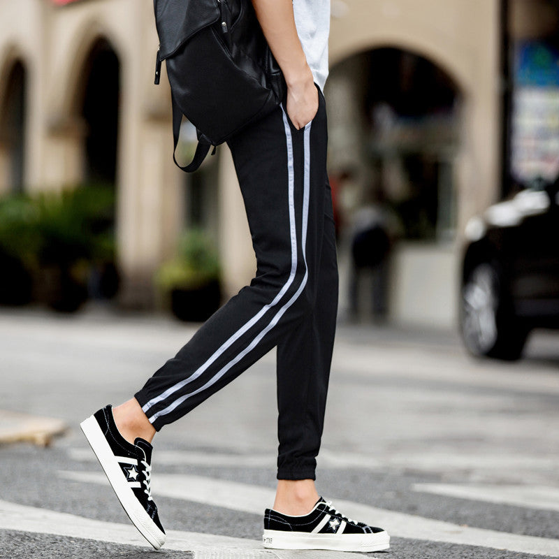 Slim Fit Gekürzte Jogginghose Ideal für Frühling und Sommer