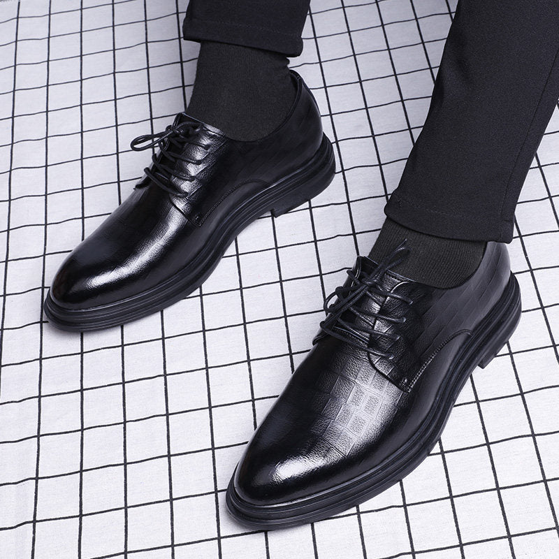 Echte Leder Business Schuhe mit Rutschfester Sohle Ideal für Herbst