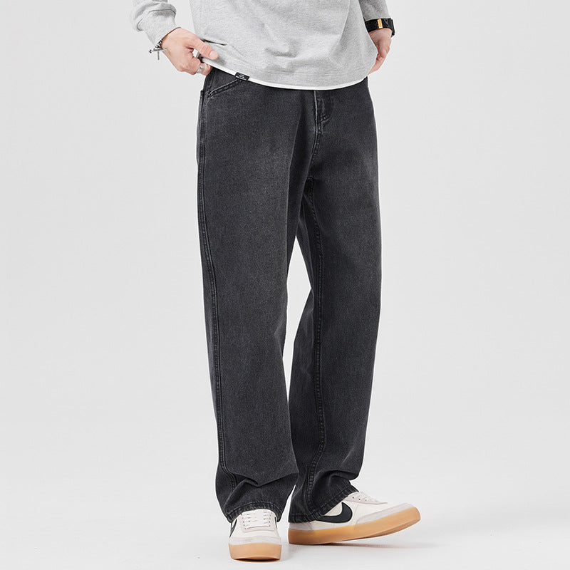 Lässige Mid-Waist Denim-Jeans mit Lockerer Passform | Ideal für Frühling und Herbst
