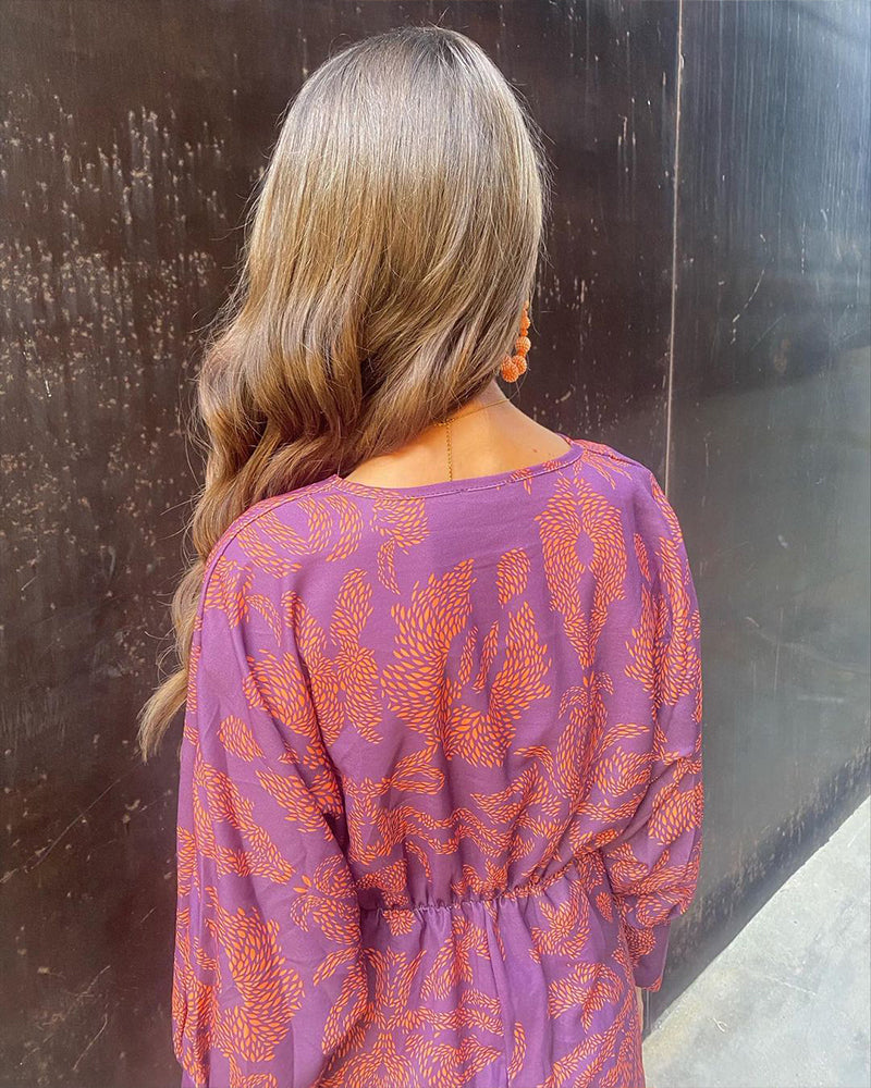 Elegantes Langes Kleid mit Maßgeschneidertem Schnitt | Ideal für Frühling und Herbst