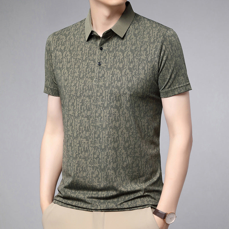 Poloshirt mit Blumenmuster und Kurzen Ärmeln | Ideal für den Sommer