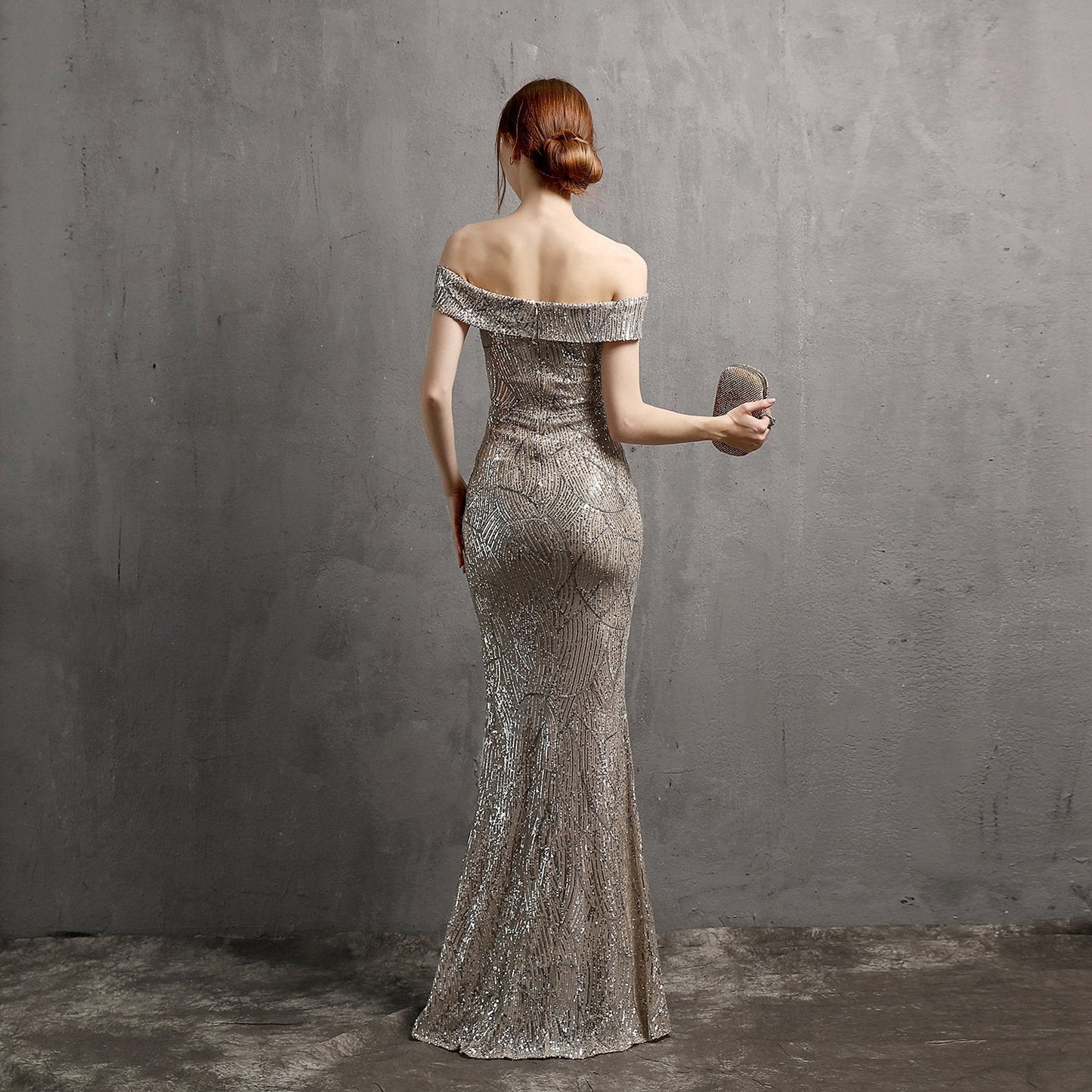 Elegantes Abendkleid mit Fließender Silhouette | Ideal für Frühling und Sommer