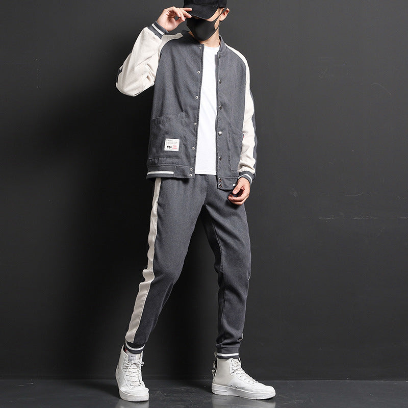 Zweiteiliges Herren Sportjacken Set | Ideal für alle Jahreszeiten