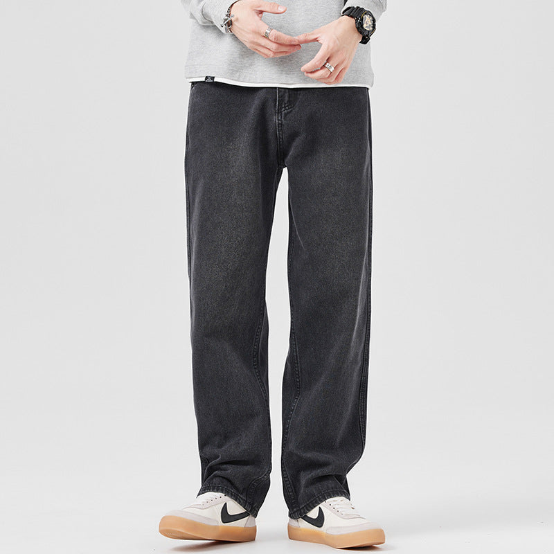 Lässige Mid-Waist Denim-Jeans mit Lockerer Passform | Ideal für Frühling und Herbst