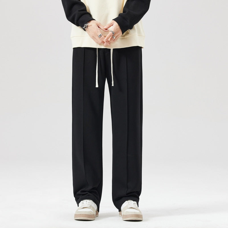 Herren Gerade Sweatpants mit Kordelzugbund I Ideal für Winter