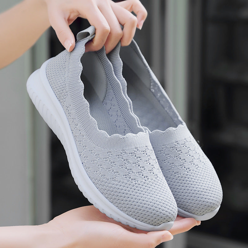 Niedrig geschnittene atmungsaktive Mesh-Laufschuhe | Ideal für den Frühling
