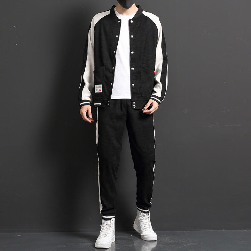 Zweiteiliges Herren Sportjacken Set | Ideal für alle Jahreszeiten