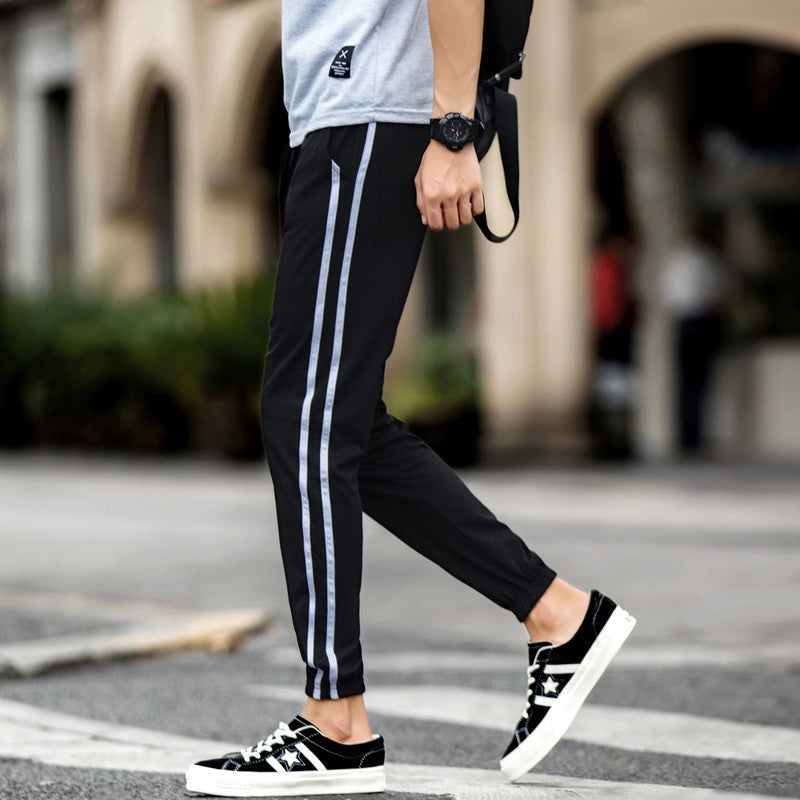 Slim Fit Gekürzte Jogginghose Ideal für Frühling und Sommer