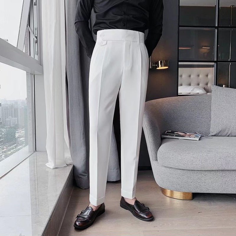 Slim-Fit Hosen mit geradem Bein | Ideal für Frühling und Herbst