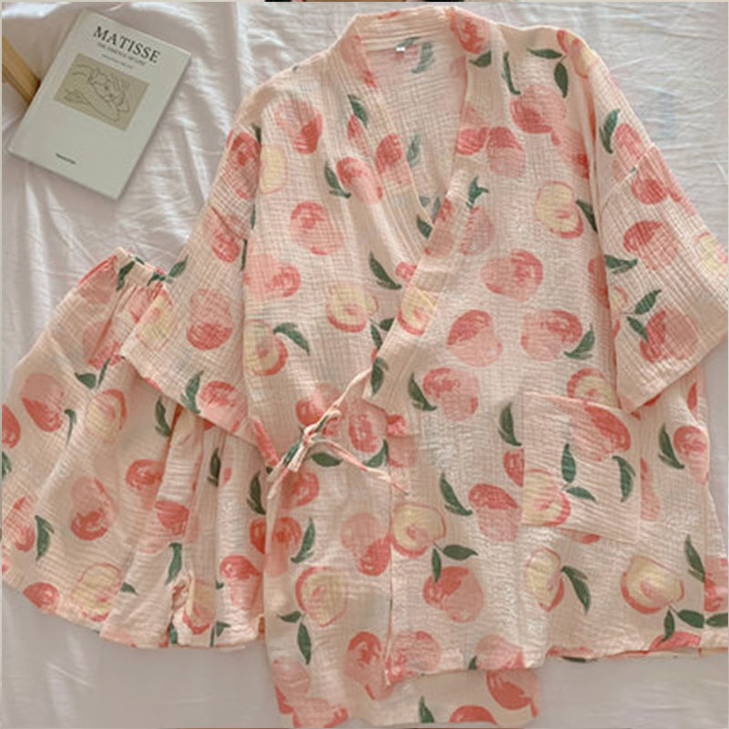Damen Schlafanzugset aus Baumwollgarn | Ideal für Zuhause und Schlaf