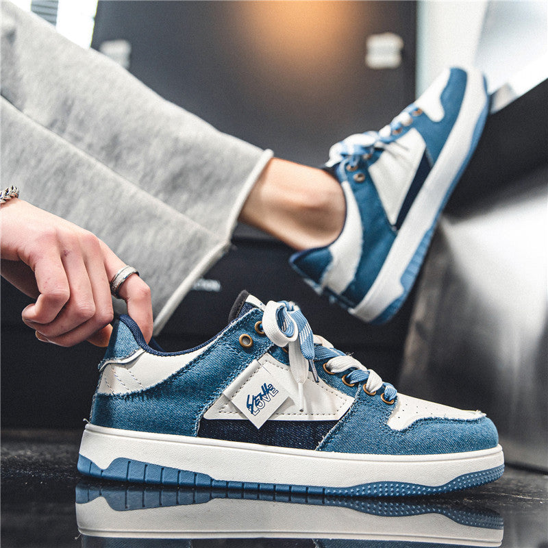 Lace-Up PU Board Shoes mit Atmungsaktivem Mesh-Futter | Ideal für Alle Jahreszeiten
