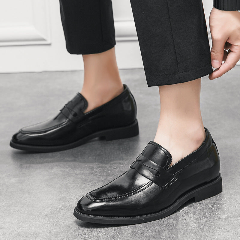 Leder Schuhe in Übergröße mit Stoßdämpfung und Gummisohle | Ideal für alle Jahreszeiten