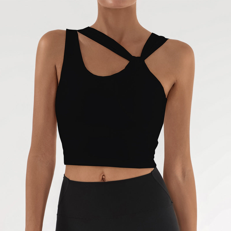 Atmungsaktive Nylon-Spandex Yoga Weste | Ideal für Sommer