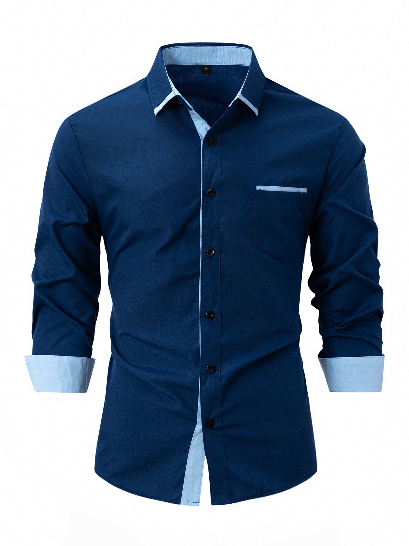 Baumwollhemd mit Streifen und Slim Fit | Ideal für Frühling und Herbst