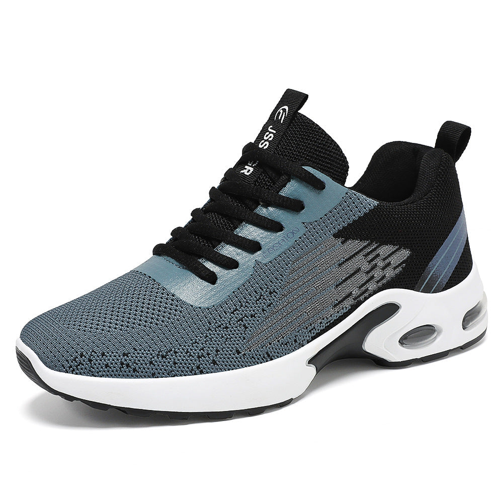 Atmungsaktive Air Cushion Sneakers mit Gewebtem Obermaterial | Ideal für Frühling & Herbst