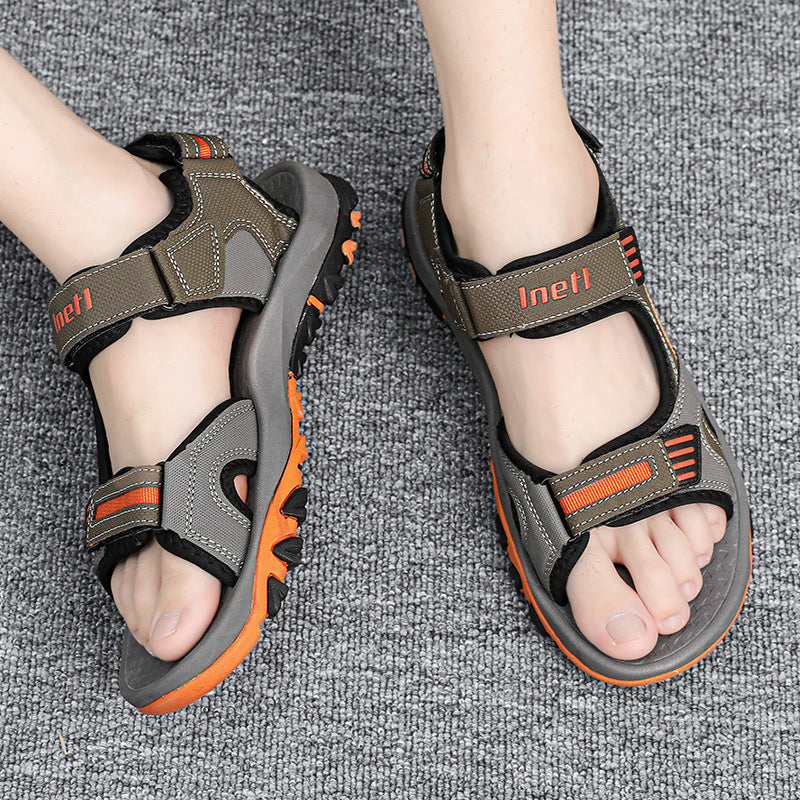 Velcro Riemen PU Sandalen mit Rutschfester Sohle | Ideal für den Sommer