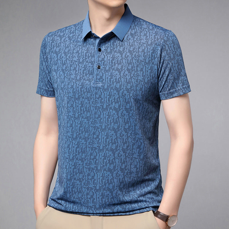 Poloshirt mit Blumenmuster und Kurzen Ärmeln | Ideal für den Sommer