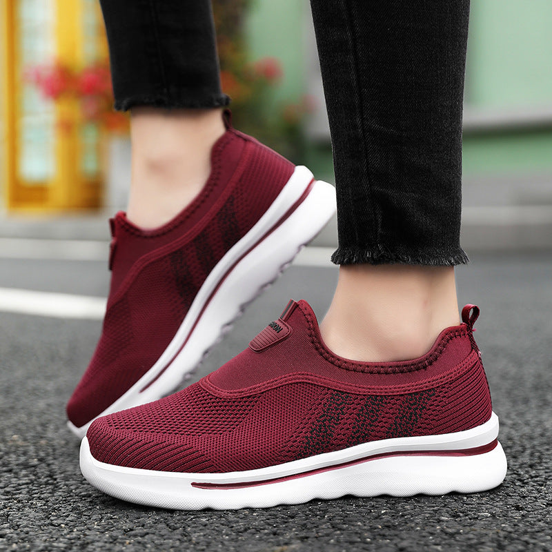 Herren Slip-On Stoffschuhe mit Weicher Rutschfester Sohle | Ideal für den Frühling