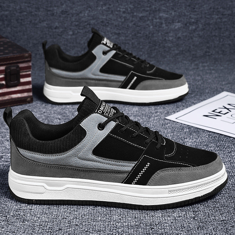 Low-Top Abriebfeste Sportsneaker mit Dicke Sohle | Ideal für den Herbst